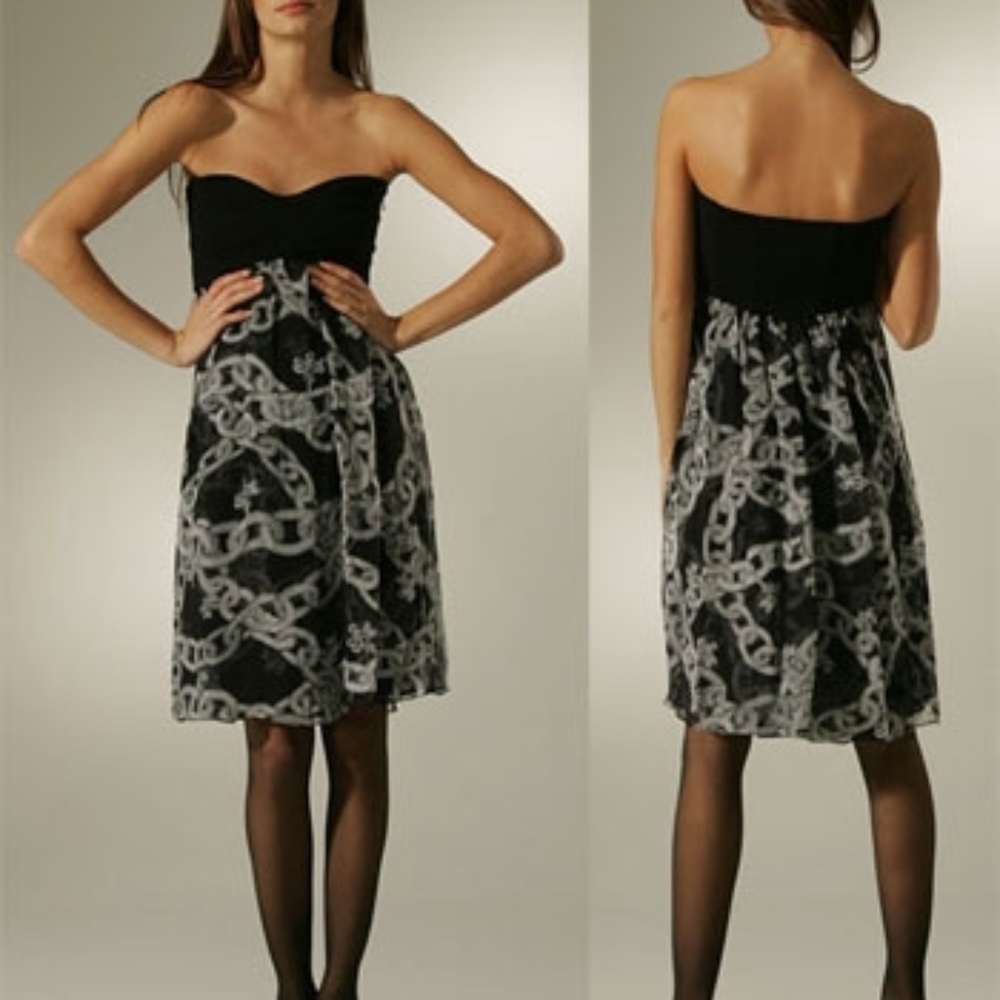 DIANE von FURSTENBERG ASTI DIAMOND CHAIN DRESS- 10